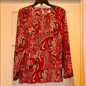 J Jill Paisley Tunic